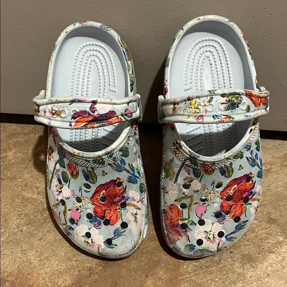 Vera Bradley CROCS Kids Floral Pattern Sandals - Multicolor